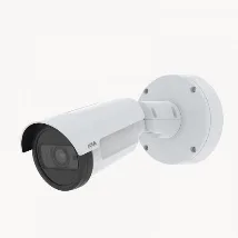Axis P series bullet camera, analytics available.