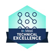 BTI was awarded Mitel Technical Excellence certificate