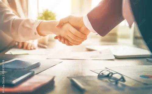 shaking hands