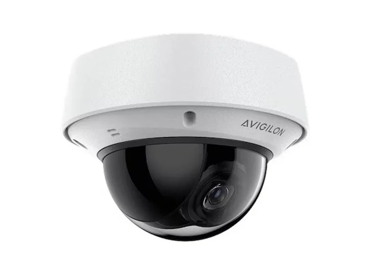 Close up of Avigilon Dome Security Camera