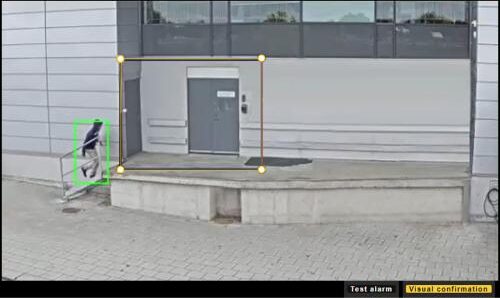Axis Motion Detection CCTV video analytics overview.