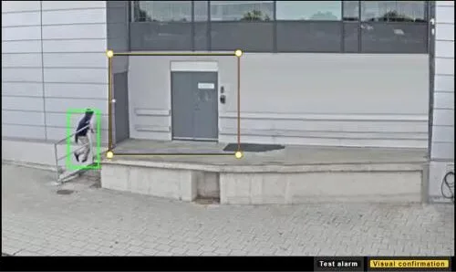Axis Motion Detection CCTV video analytics overview.