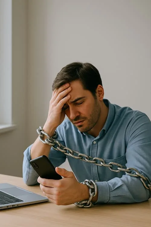 Customer-Chained-to-AT&T-Service-Concept-Art
