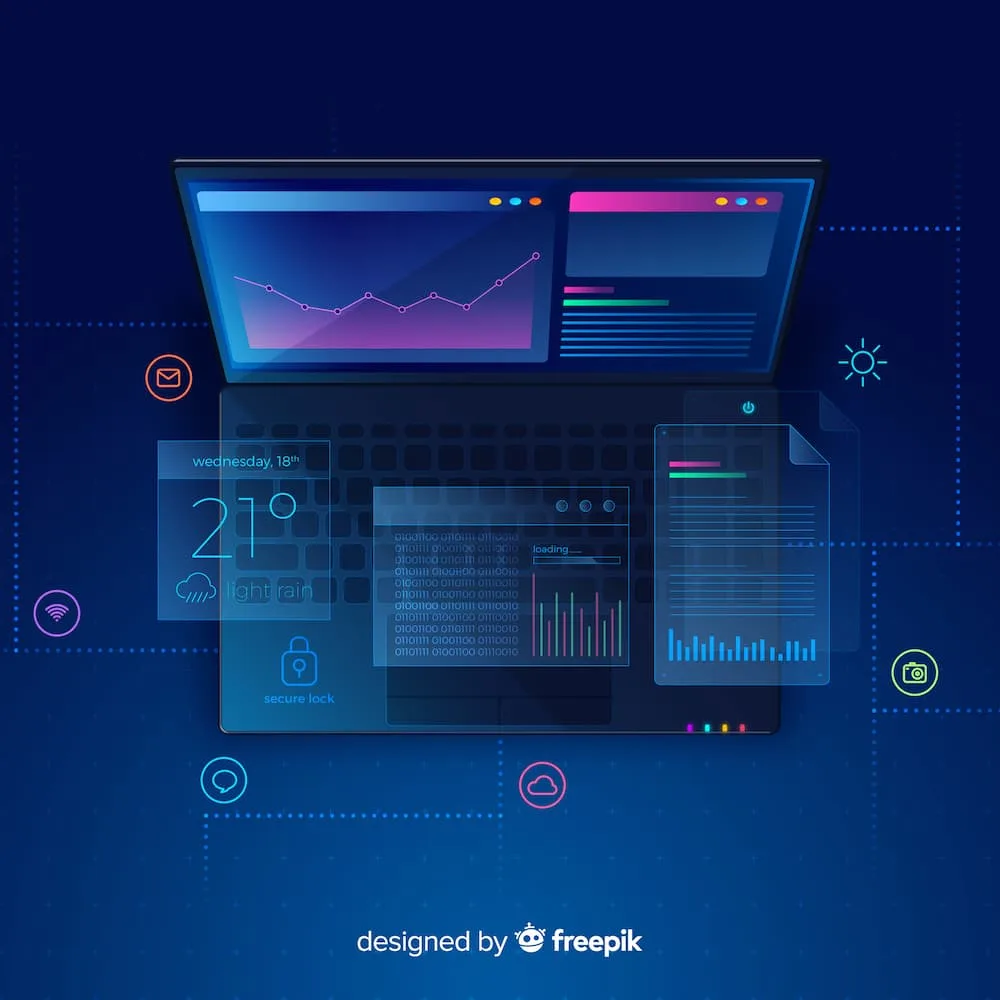 Software management concept art