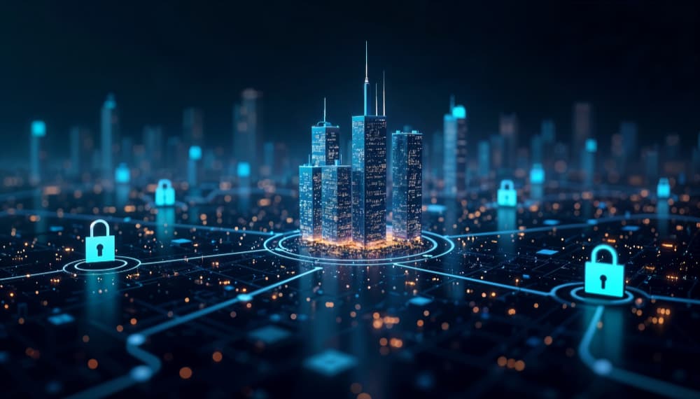 Zero Trust Architecture Concept Art