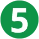 five-green-circle