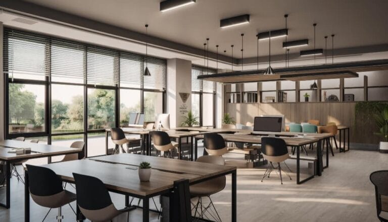 Corporate Office Security Concept Art
