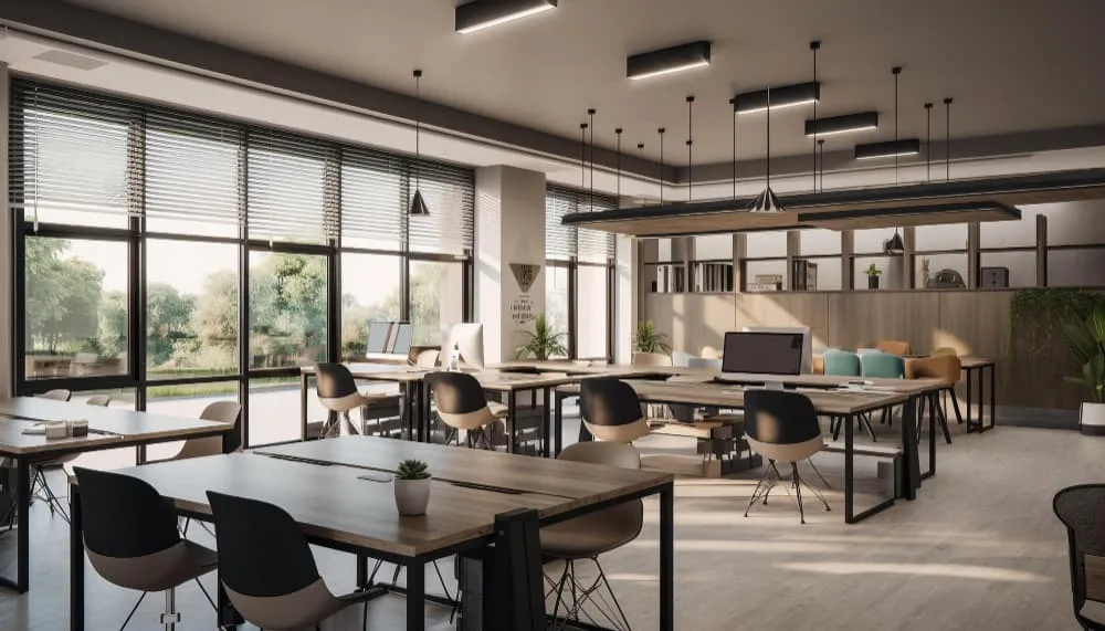Corporate Office Security Concept Art