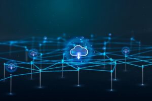 Private cloud services concept art
