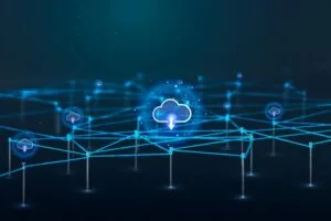 Private cloud services concept art