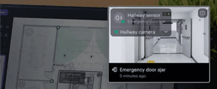 access door open event