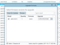 axis device manager update