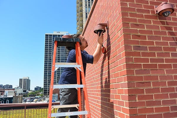 axis p series dome exterior installation
