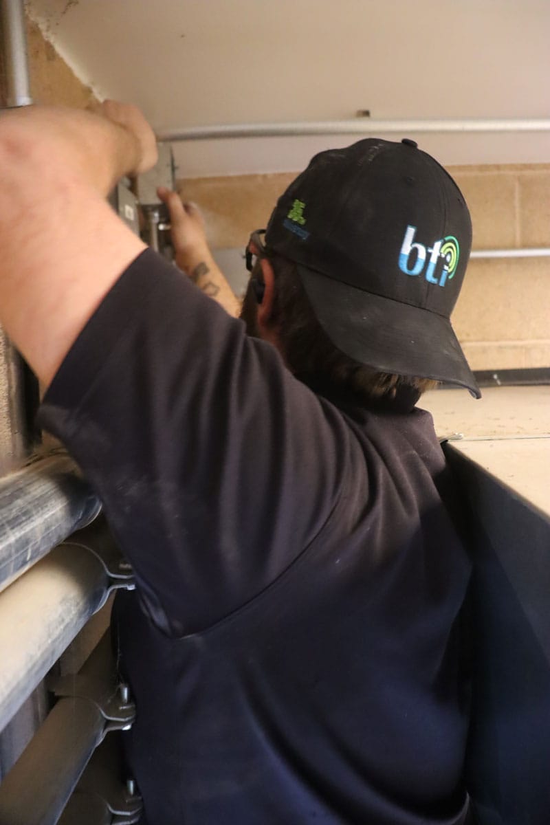 bti tech on site install