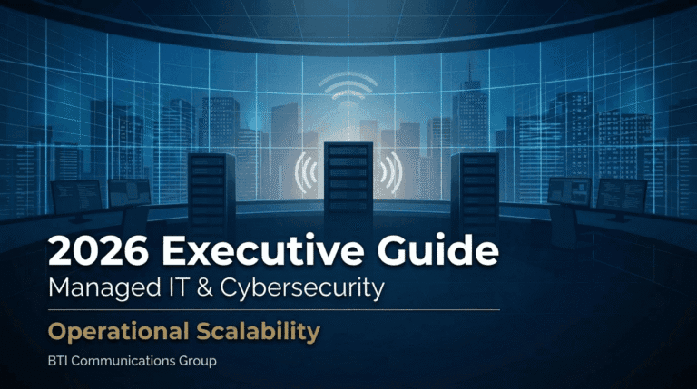 Cover of the 2026 Executive Guide to Managed IT, Cybersecurity and Operational Stability
