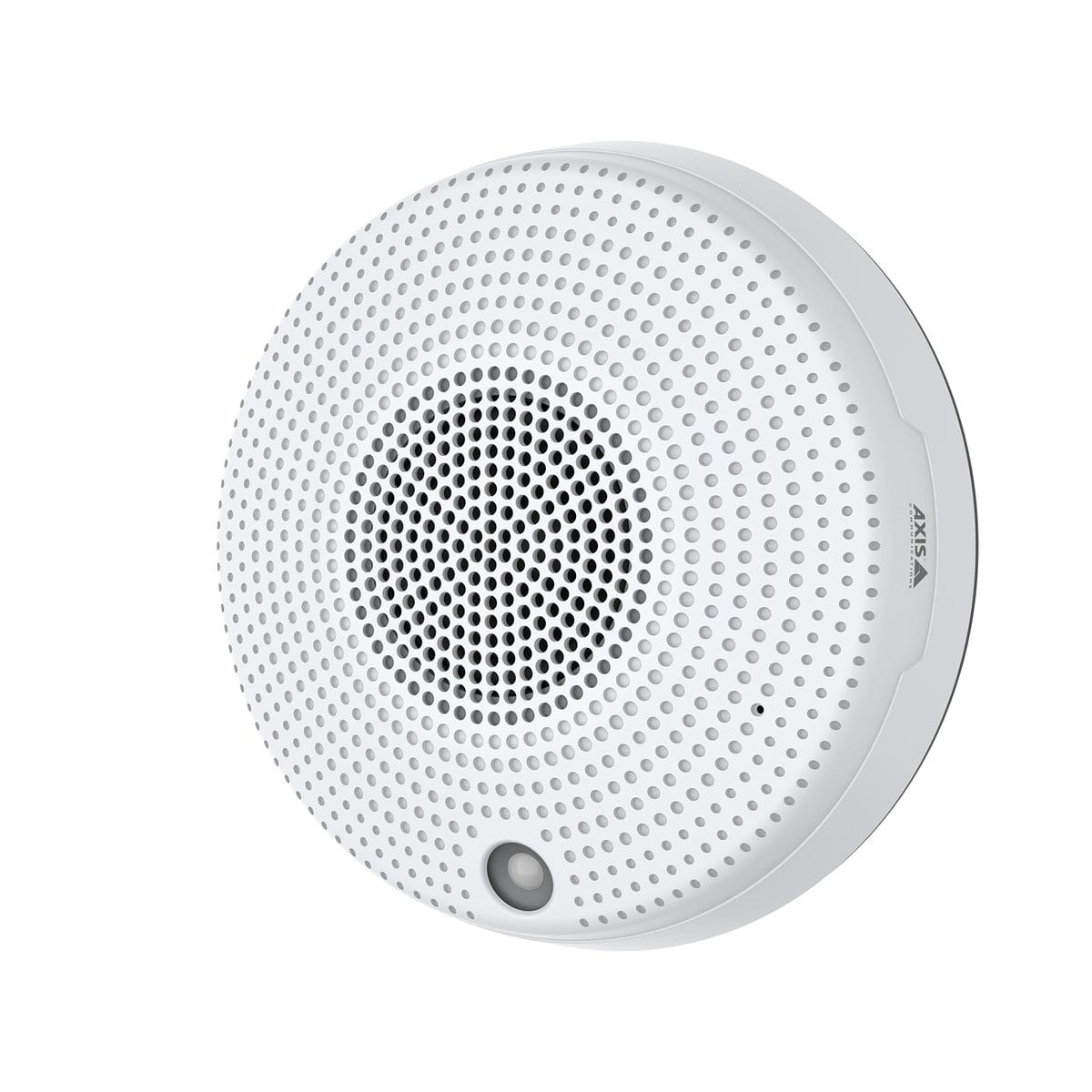 AXIS C1410 Mk II network mini speaker, white, viewed from the left