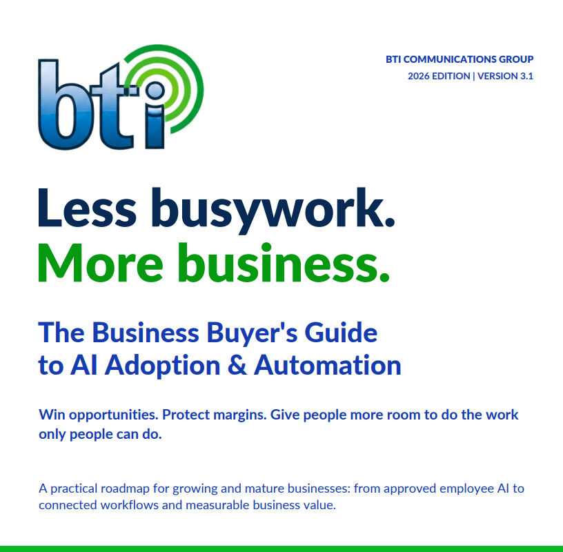 bti business ai adoption automation buyers guide cover