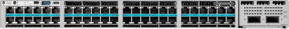Cisco Catalyst C9300X-48TX-M 10G mGig switch for the Meraki dashboard