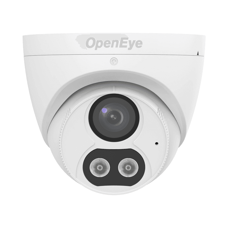 OpenEye OE-C1018T4 4MP active deterrent turret camera