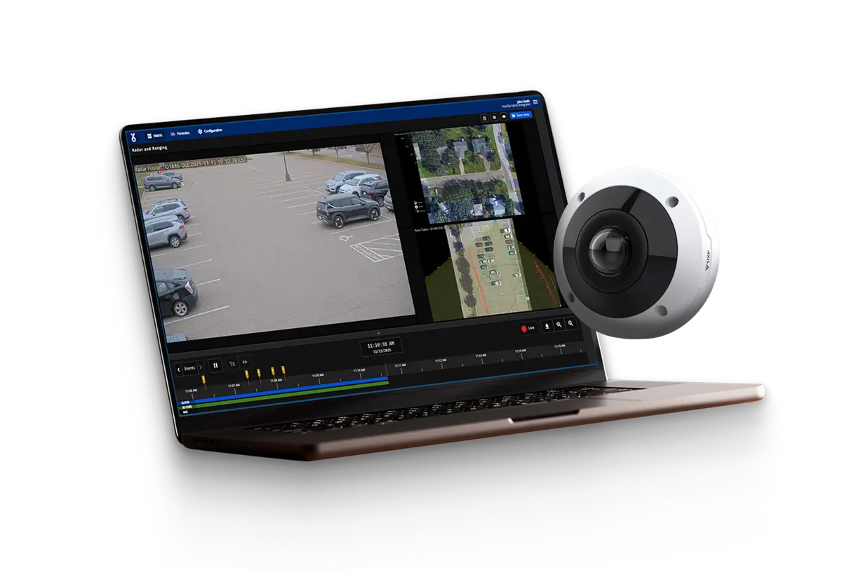 YourSix AI Radar Detection and Ranging YourSix AI radar and detection and ranging devices from Axis for perimeter security