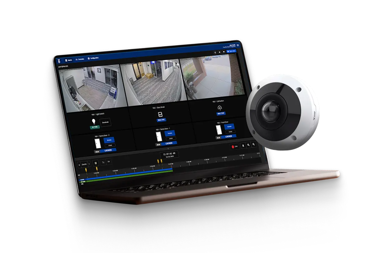 YourSix Alarm and Intrusion Peripherals YourSix alarm peripherals: panic button, glass break detector, siren and strobe lights